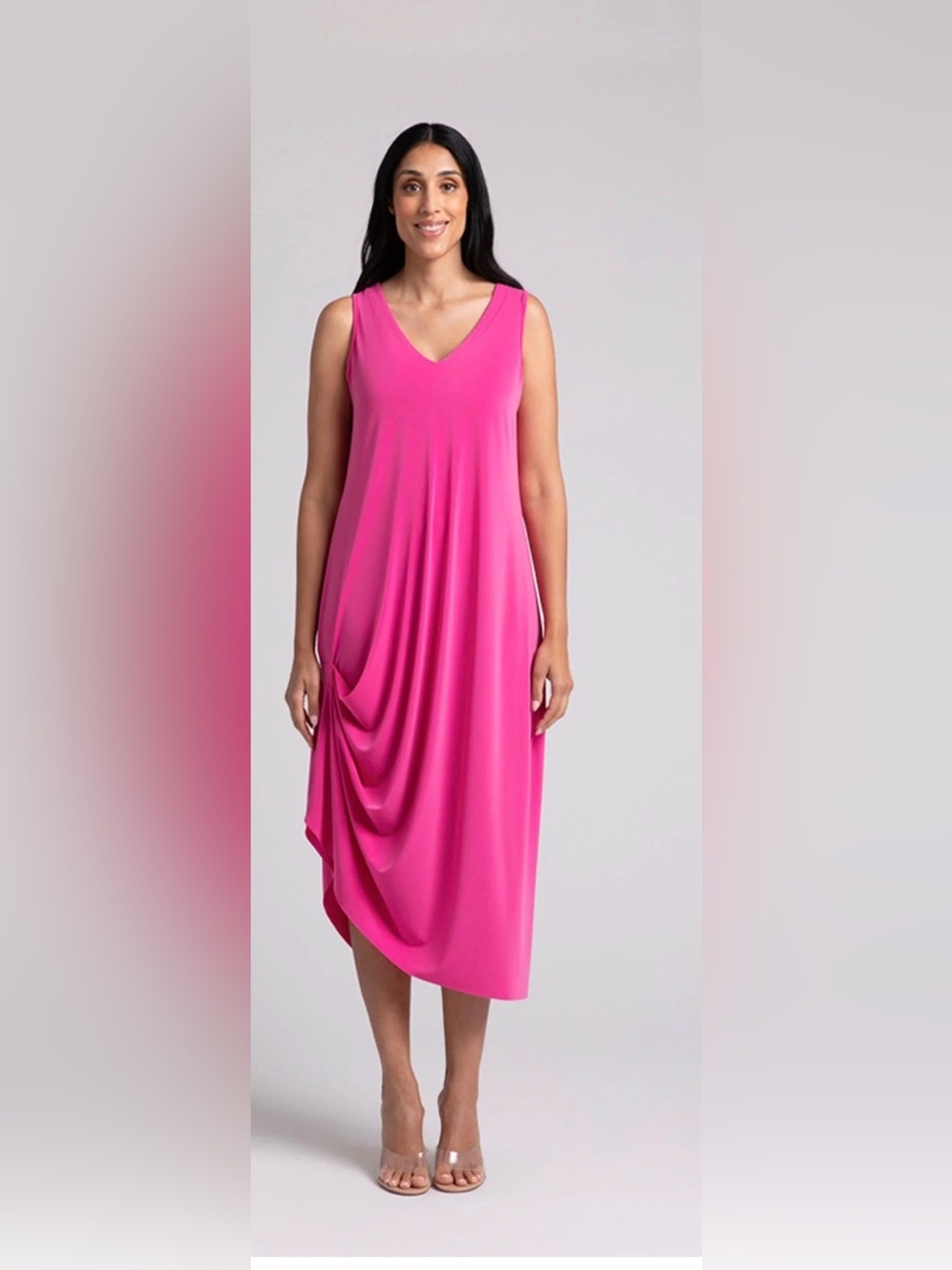 Sympli | Sleeveless Drama Dress